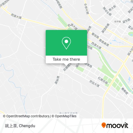 就上茶 map