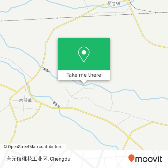 唐元镇桃花工业区 map