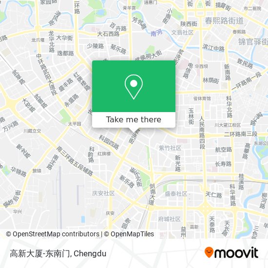 高新大厦-东南门 map