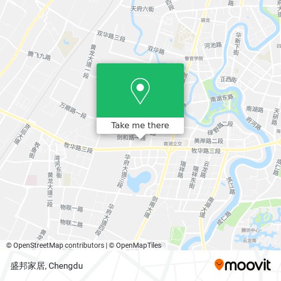 盛邦家居 map