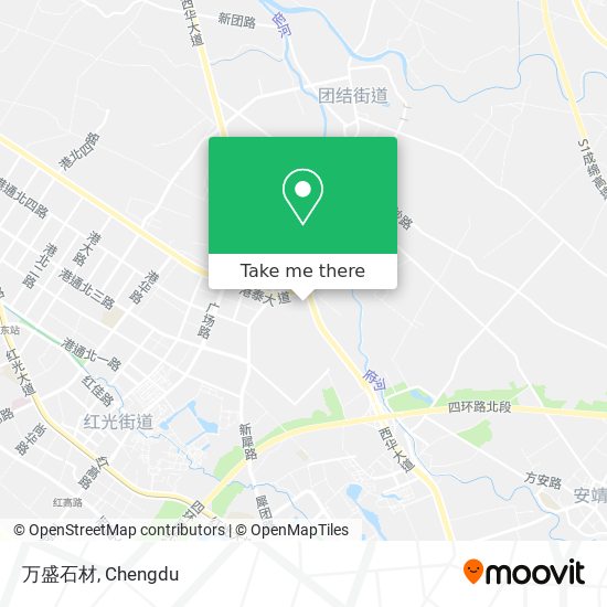 万盛石材 map