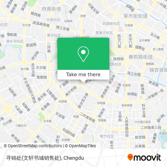 寻锦处(文轩书城销售处) map