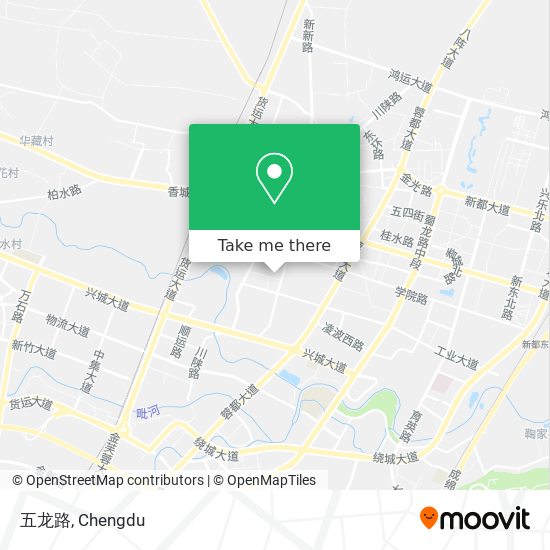 五龙路 map