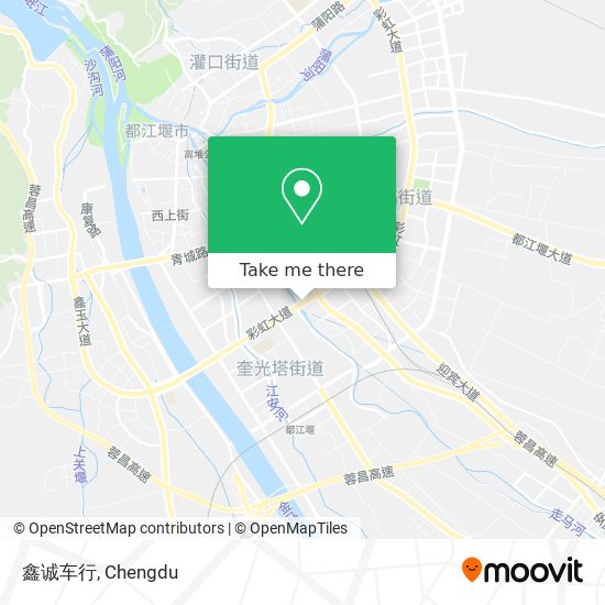 鑫诚车行 map