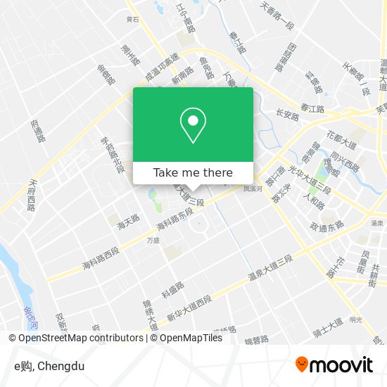 e购 map