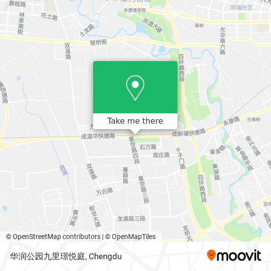 华润公园九里璟悦庭 map