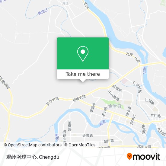 观岭网球中心 map
