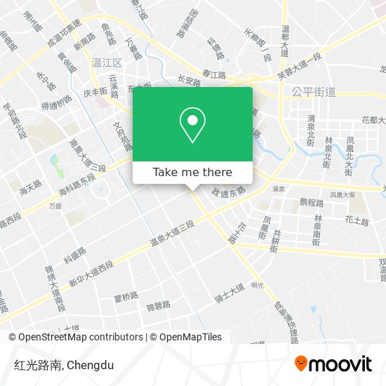 红光路南 map
