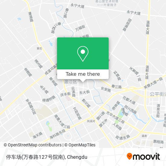 停车场(万春路127号院南) map