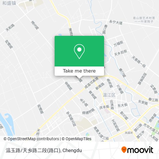 温玉路/天乡路二段(路口) map