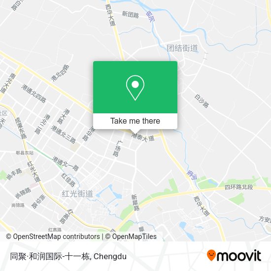 同聚·和润国际-十一栋 map