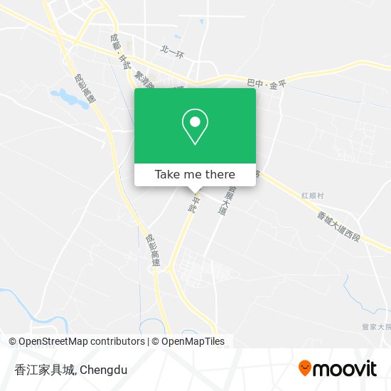 香江家具城 map