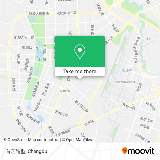首艺造型 map