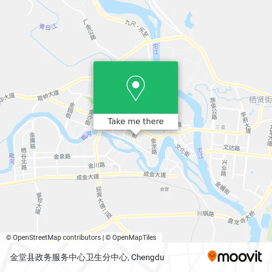 金堂县政务服务中心卫生分中心 map
