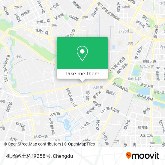 机场路土桥段258号 map