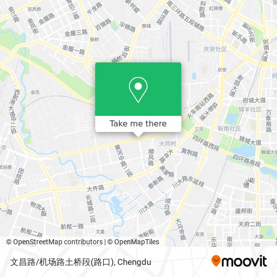 文昌路/机场路土桥段(路口) map