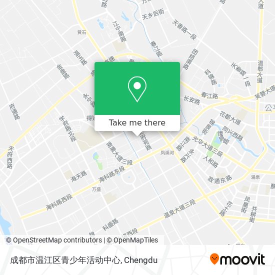 成都市温江区青少年活动中心 map