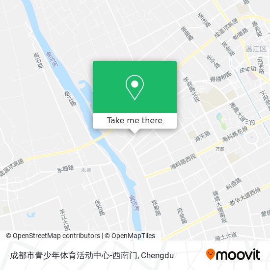 成都市青少年体育活动中心-西南门 map