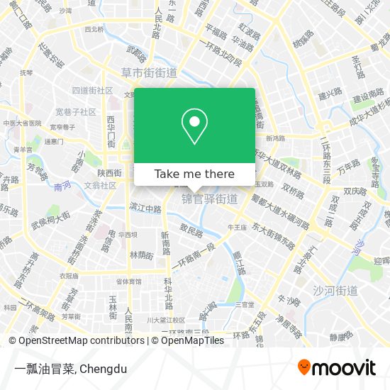 一瓢油冒菜 map
