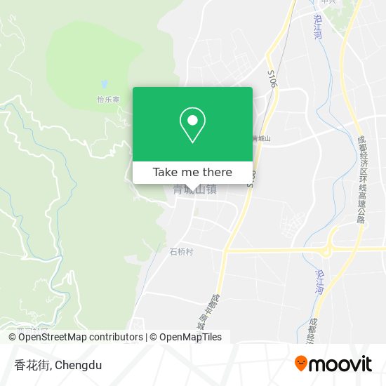 香花街 map