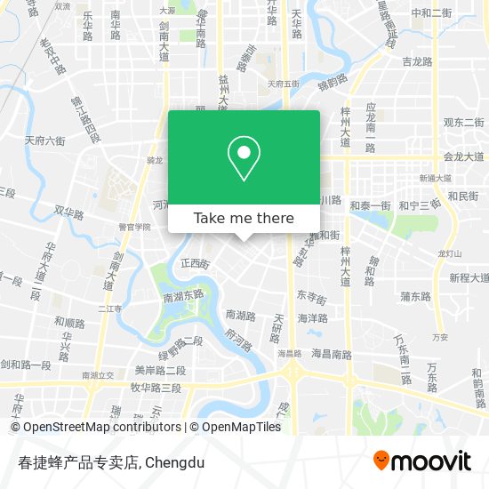 春捷蜂产品专卖店 map