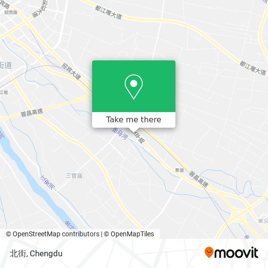 北街 map