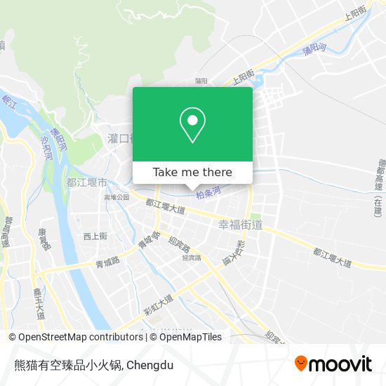 熊猫有空臻品小火锅 map