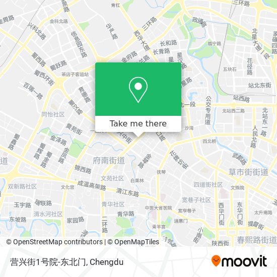 营兴街1号院-东北门 map