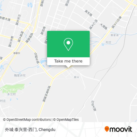 外城·泰兴里-西门 map