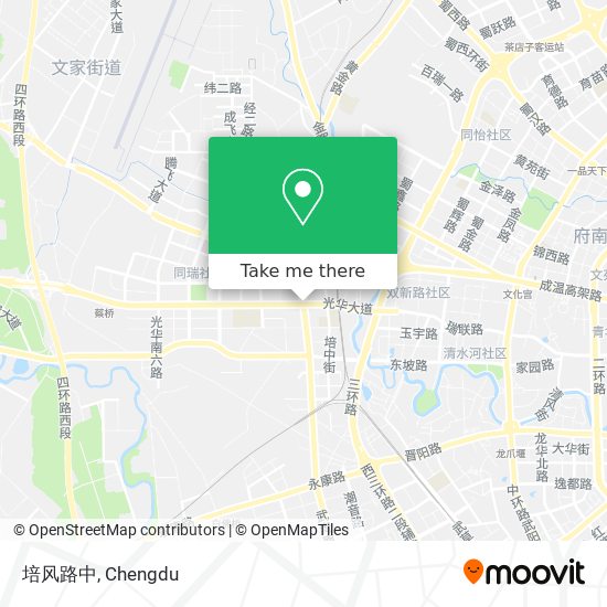 培风路中 map