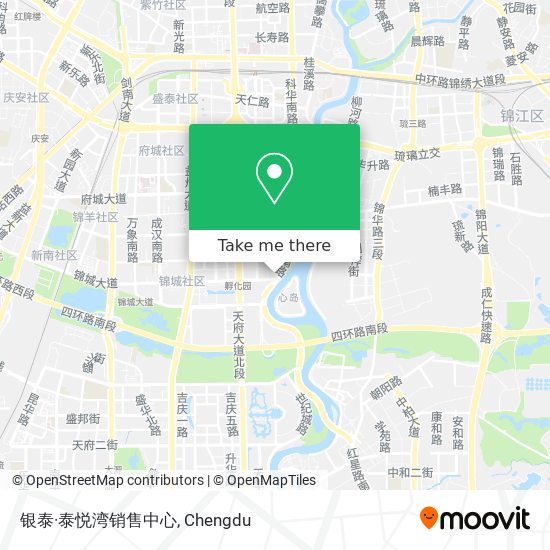 银泰·泰悦湾销售中心 map