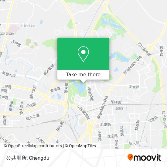 公共厕所 map