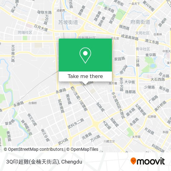 3Q印超雞(金楠天街店) map