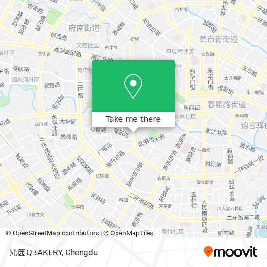 沁园QBAKERY map