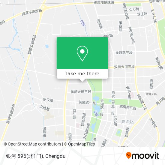 银河·596(北1门) map