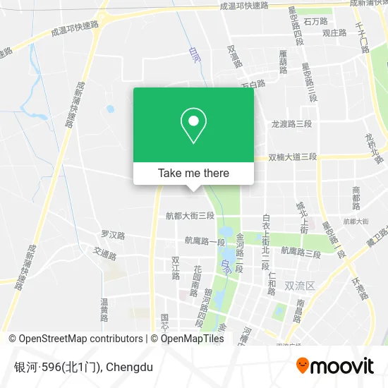 银河·596(北1门) map