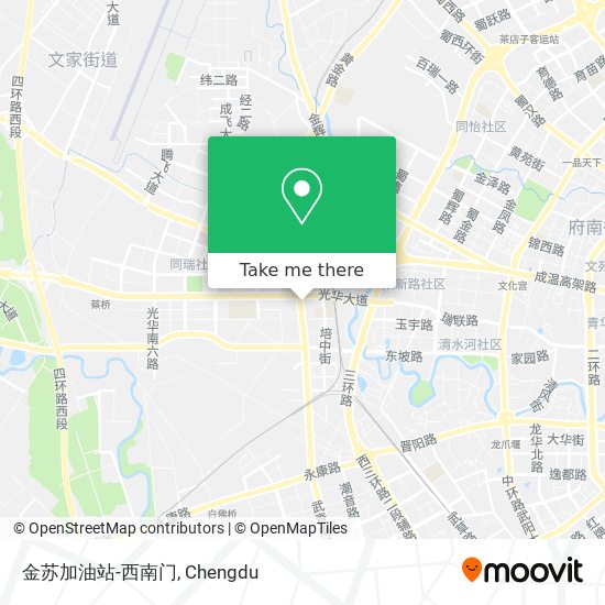 金苏加油站-西南门 map