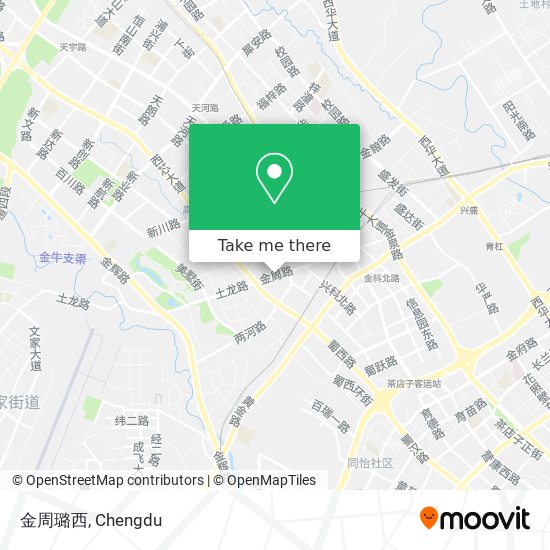 金周璐西 map