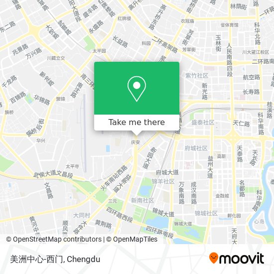 美洲中心-西门 map