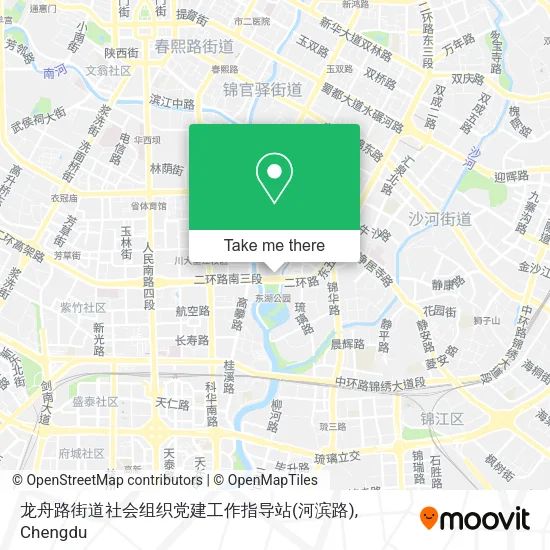 龙舟路街道社会组织党建工作指导站(河滨路) map
