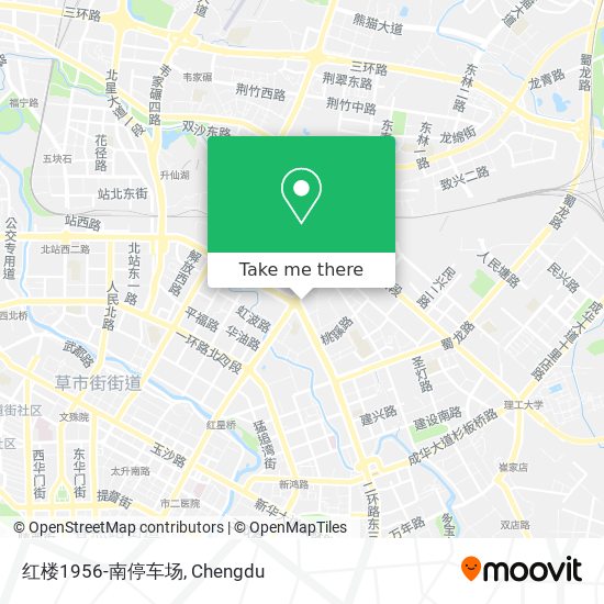 红楼1956-南停车场 map