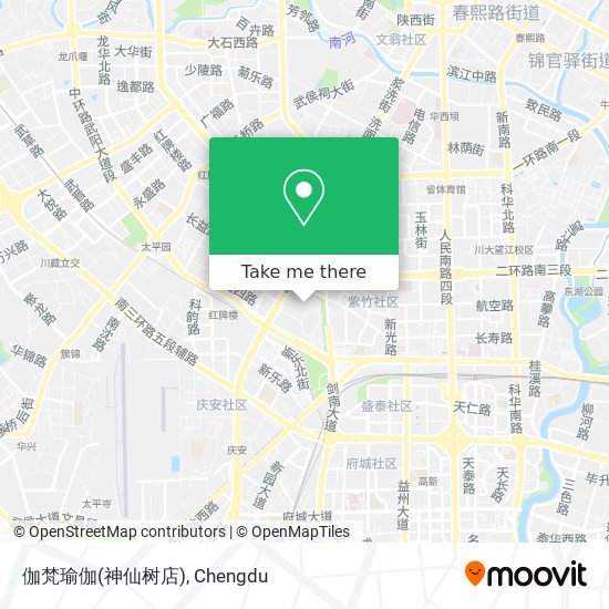 伽梵瑜伽(神仙树店) map