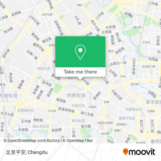 足里平安 map