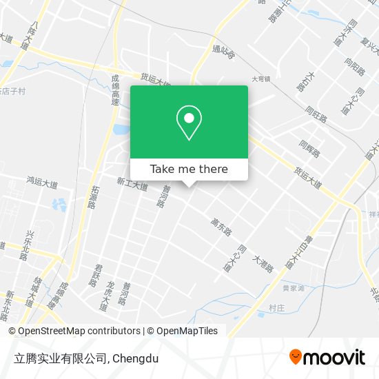 立腾实业有限公司 map