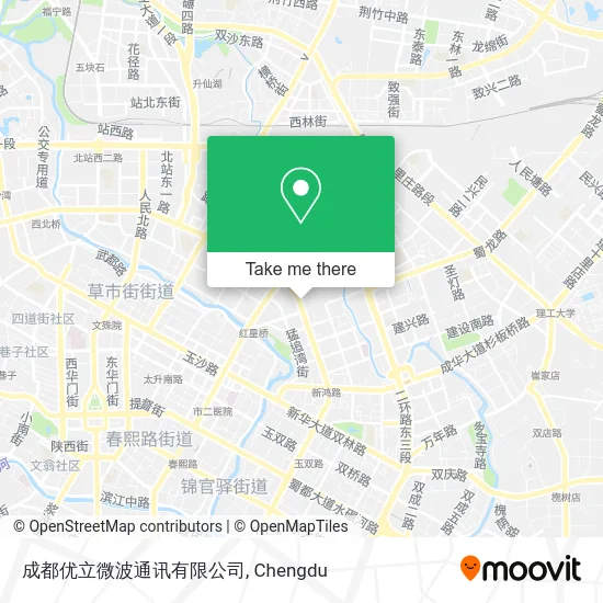 成都优立微波通讯有限公司 map