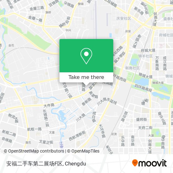 安福二手车第二展场F区 map