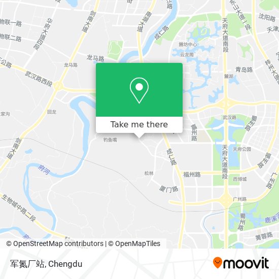 军氮厂站 map