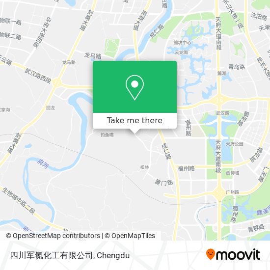 四川军氮化工有限公司 map