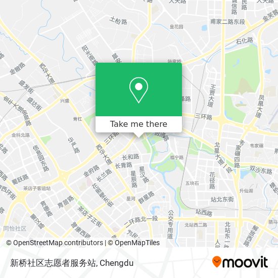 新桥社区志愿者服务站 map