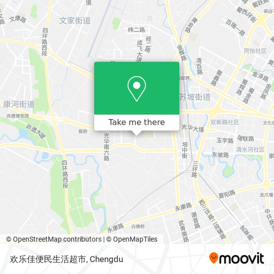 欢乐佳便民生活超市 map